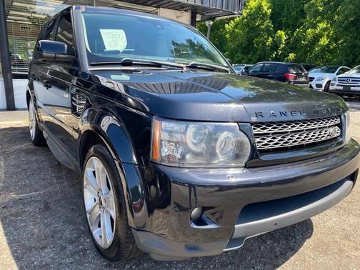 Santorini Black Metallic 2012 Land Rover Range Rover Sport Supercharged