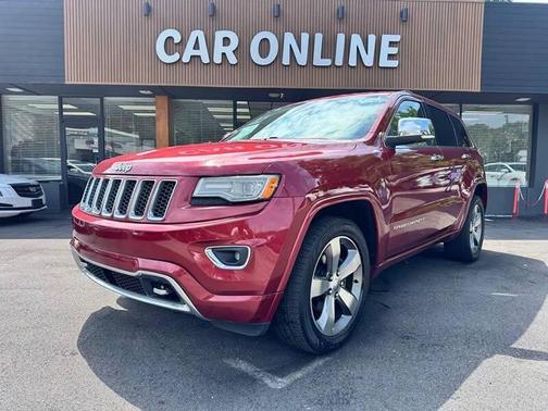Brilliant Black Crystal Pearlcoat 2014 Jeep Grand Cherokee Overland