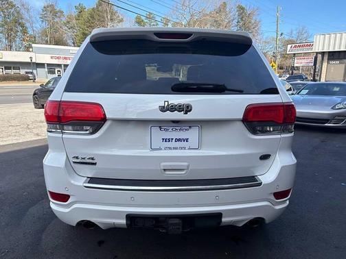 Bright White Clearcoat 2014 Jeep Grand Cherokee Overland