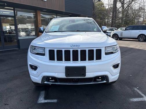 Bright White Clearcoat 2014 Jeep Grand Cherokee Overland