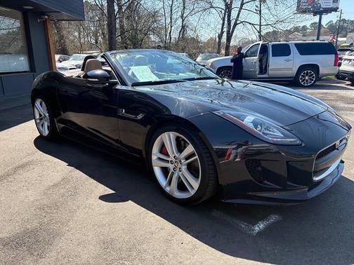 Black 2014 Jaguar F-TYPE V8 S