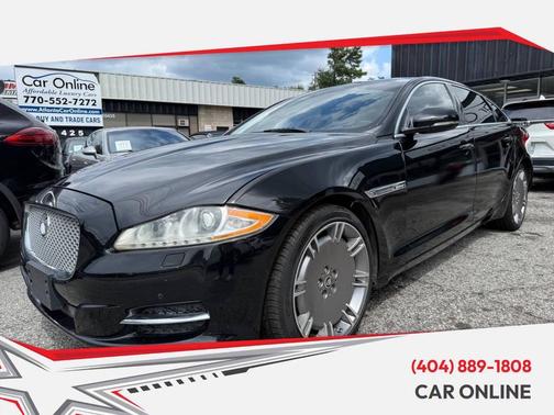 Black 2011 Jaguar XJ L