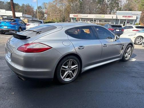 Platinum Silver Metallic 2012 Porsche Panamera 4