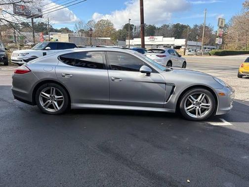 Platinum Silver Metallic 2012 Porsche Panamera 4