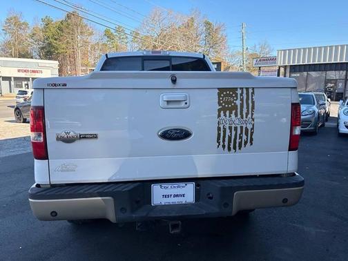 Oxford White Clearcoat 2008 Ford F-150 King Ranch SuperCrew