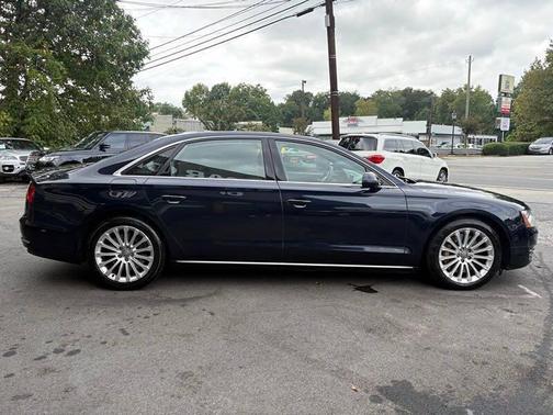 Emerald Black Metallic 2013 Audi A8 L 4.0T