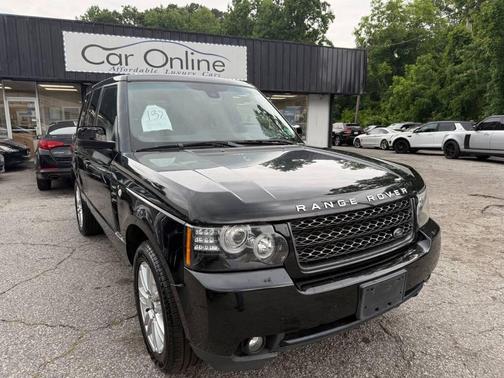 Black 2012 Land Rover Range Rover HSE