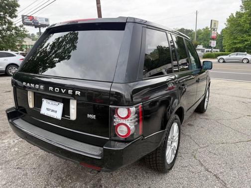Black 2012 Land Rover Range Rover HSE