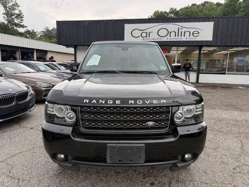Black 2012 Land Rover Range Rover HSE