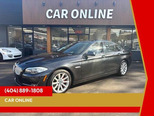 Black 2011 BMW 550 550i 4dr Sedan