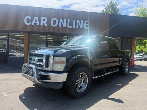 Black 2010 Ford F-250 XLT Super Duty Crew Cab