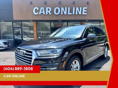 Black 2017 Audi Q7 3.0T Premium