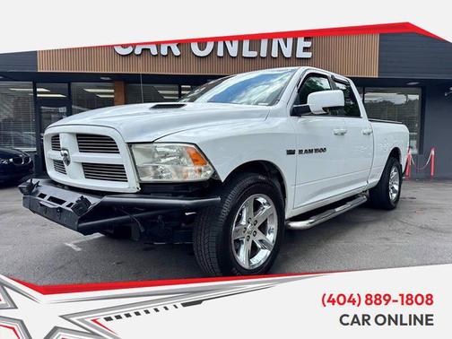 Bright White Clearcoat 2012 RAM 1500 Sport