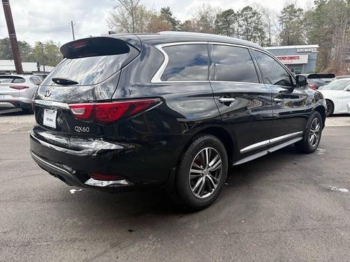 Black Obsidian 2017 INFINITI QX60 Base