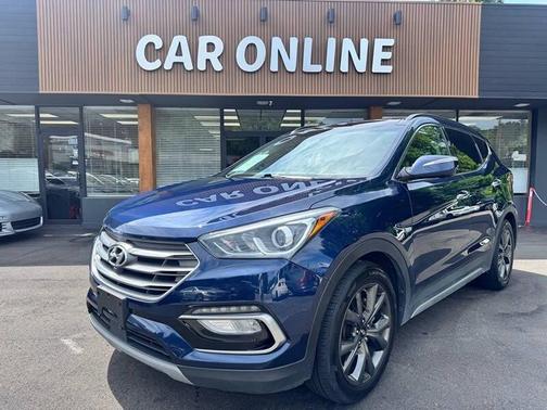 Nightfall Blue 2018 Hyundai Santa Fe Sport 2.0L Turbo Ultimate