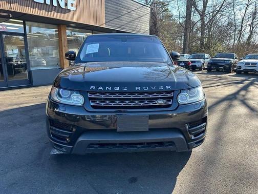 Black 2016 Land Rover Range Rover Sport Supercharged SE