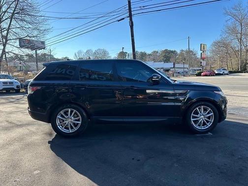 Black 2016 Land Rover Range Rover Sport Supercharged SE