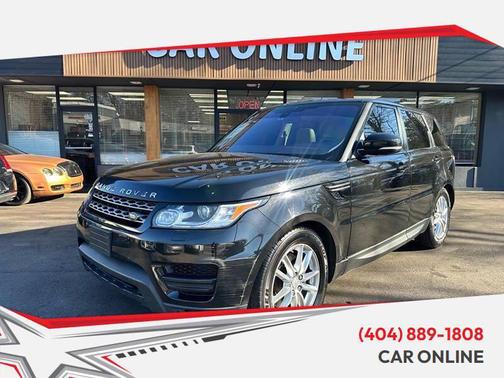 Black 2016 Land Rover Range Rover Sport Supercharged SE