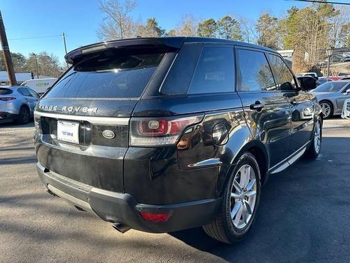 Black 2016 Land Rover Range Rover Sport Supercharged SE
