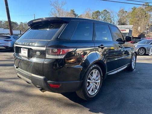 Black 2016 Land Rover Range Rover Sport Supercharged SE