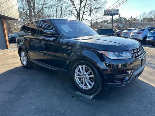 Black 2016 Land Rover Range Rover Sport Supercharged SE