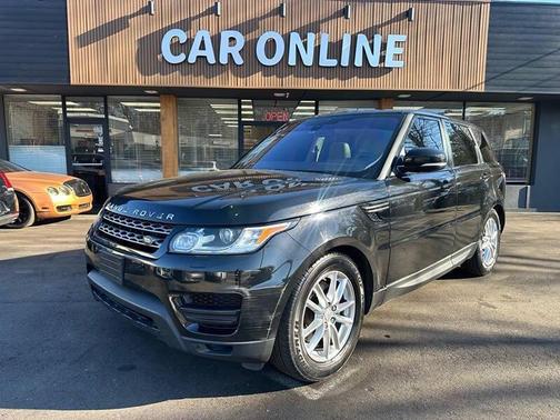 Black 2016 Land Rover Range Rover Sport Supercharged SE