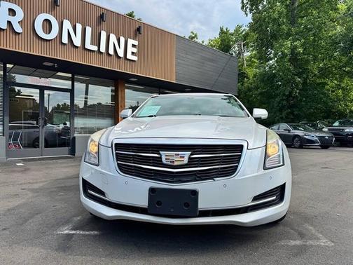 Crystal White Tricoat 2016 Cadillac ATS 2.0L Turbo Luxury