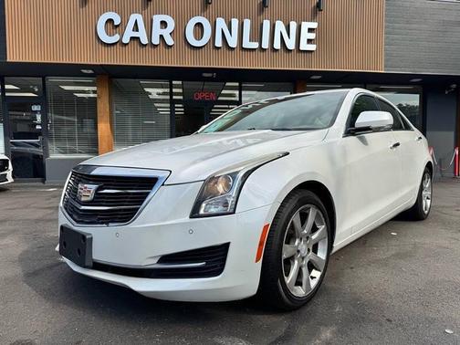 Crystal White Tricoat 2016 Cadillac ATS 2.0L Turbo Luxury