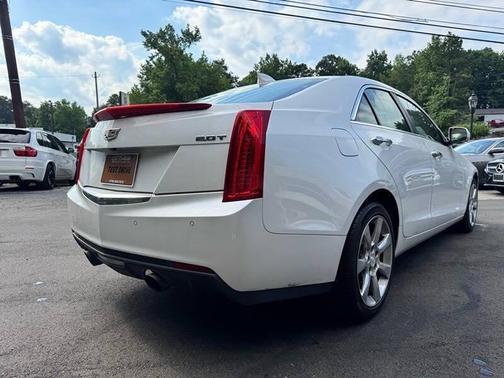 Crystal White Tricoat 2016 Cadillac ATS 2.0L Turbo Luxury