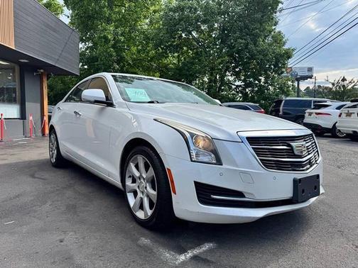 Crystal White Tricoat 2016 Cadillac ATS 2.0L Turbo Luxury