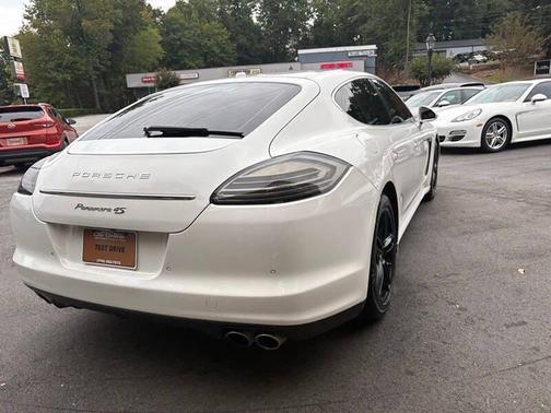 Carrara White 2010 Porsche Panamera 4S