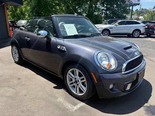Blue 2014 MINI Convertible Cooper S