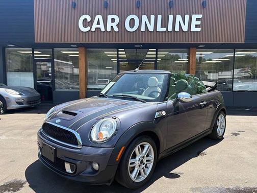 Blue 2014 MINI Convertible Cooper S