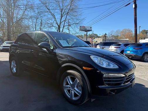 Black 2014 Porsche Cayenne Cayenne S Hybrid