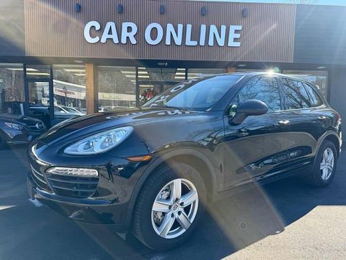 Black 2014 Porsche Cayenne Cayenne S Hybrid