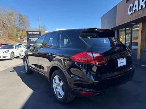 Black 2014 Porsche Cayenne Cayenne S Hybrid