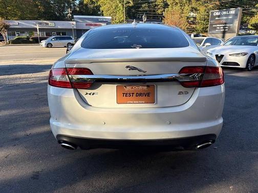 Polaris White 2013 Jaguar XF SC