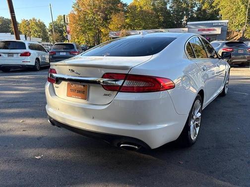 Polaris White 2013 Jaguar XF SC