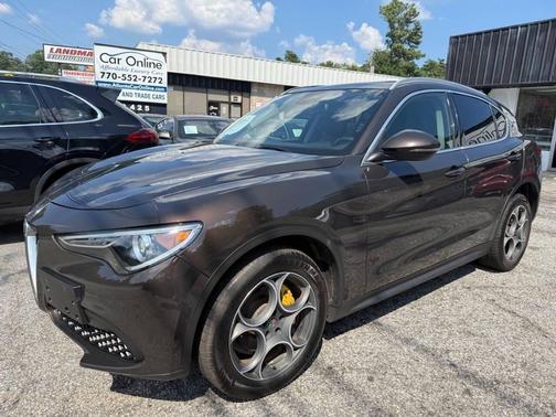 Basalto Brown Metallic 2019 Alfa Romeo Stelvio Ti