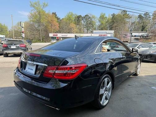 Black 2012 Mercedes-Benz E-Class E 550 2dr Coupe