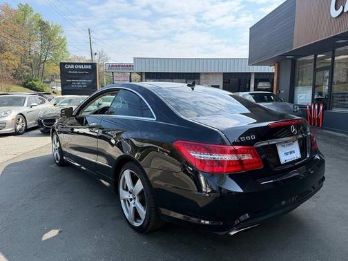 Black 2012 Mercedes-Benz E-Class E 550 2dr Coupe