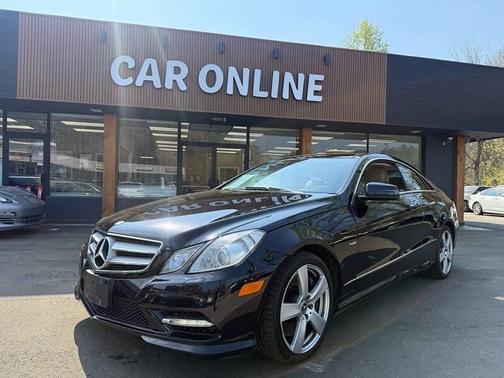 Black 2012 Mercedes-Benz E-Class E 550 2dr Coupe