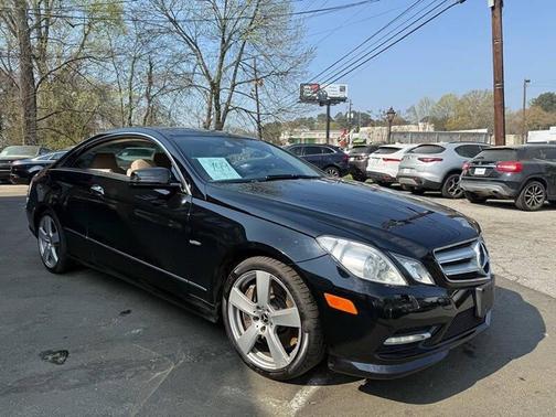 Black 2012 Mercedes-Benz E-Class E 550 2dr Coupe