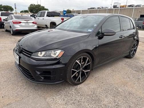 Deep Black Pearl 2016 Volkswagen Golf R 2.0T DSG