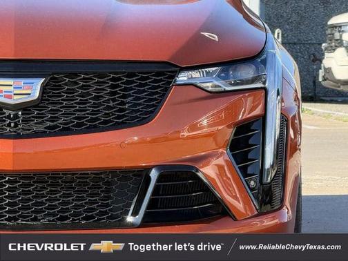 Blaze Orange Metallic 2023 Cadillac CT4-V V-Series Blackwing