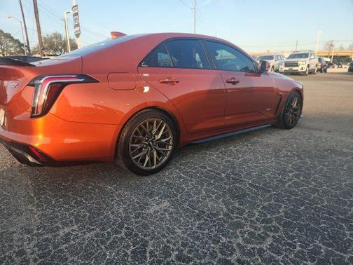 Blaze Orange Metallic 2023 Cadillac CT4-V V-Series Blackwing