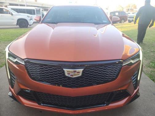 Blaze Orange Metallic 2023 Cadillac CT4-V V-Series Blackwing