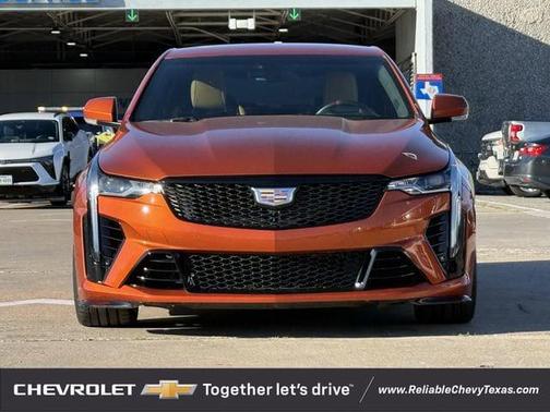 Blaze Orange Metallic 2023 Cadillac CT4-V V-Series Blackwing