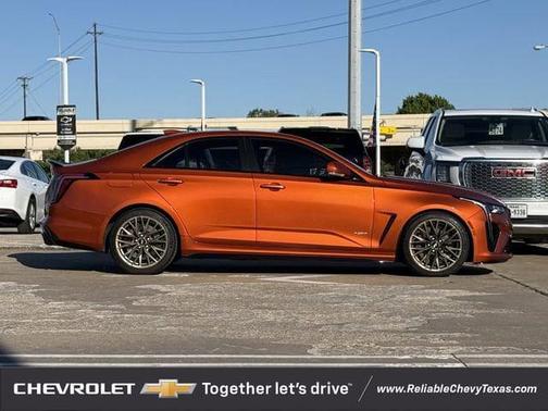 Blaze Orange Metallic 2023 Cadillac CT4-V V-Series Blackwing