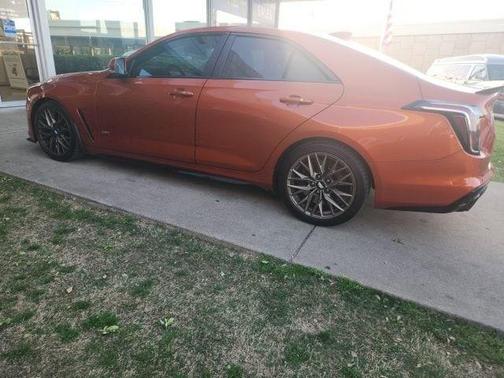 Blaze Orange Metallic 2023 Cadillac CT4-V V-Series Blackwing